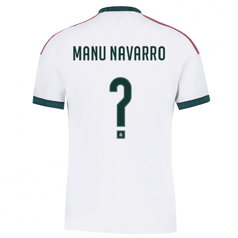 Danxen Dames Manu Navarro #0 Donkergroen Wit Rood Thuisshirt Thuistenue 2026/27 T-Shirt België