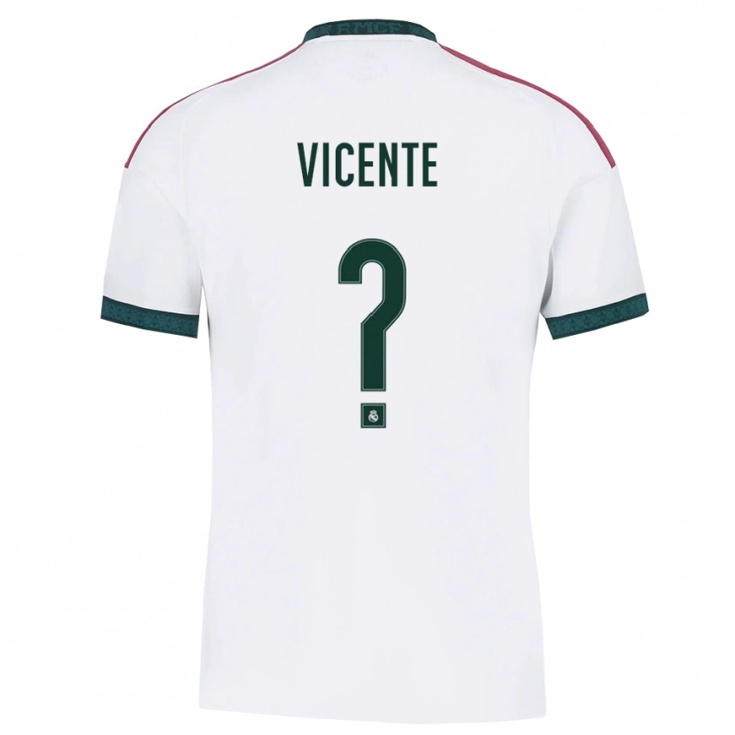 Danxen Dames Dani Vicente #0 Donkergroen Wit Rood Thuisshirt Thuistenue 2026/27 T-Shirt België