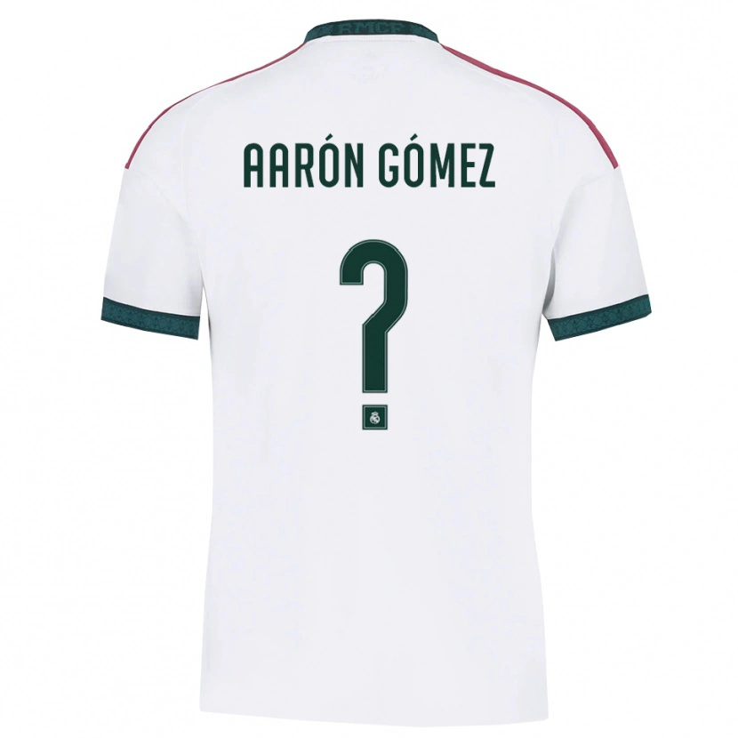 Danxen Dames Aarón Gómez #0 Donkergroen Wit Rood Thuisshirt Thuistenue 2026/27 T-Shirt België