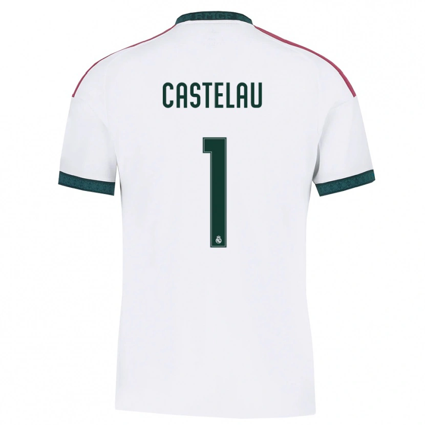 Danxen Dames Alber Castelau #1 Donkergroen Wit Rood Thuisshirt Thuistenue 2026/27 T-Shirt België
