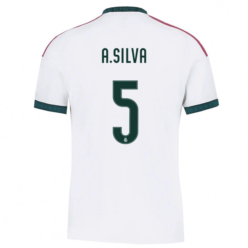 Danxen Dames Antonia Silva #5 Donkergroen Wit Rood Thuisshirt Thuistenue 2026/27 T-Shirt België