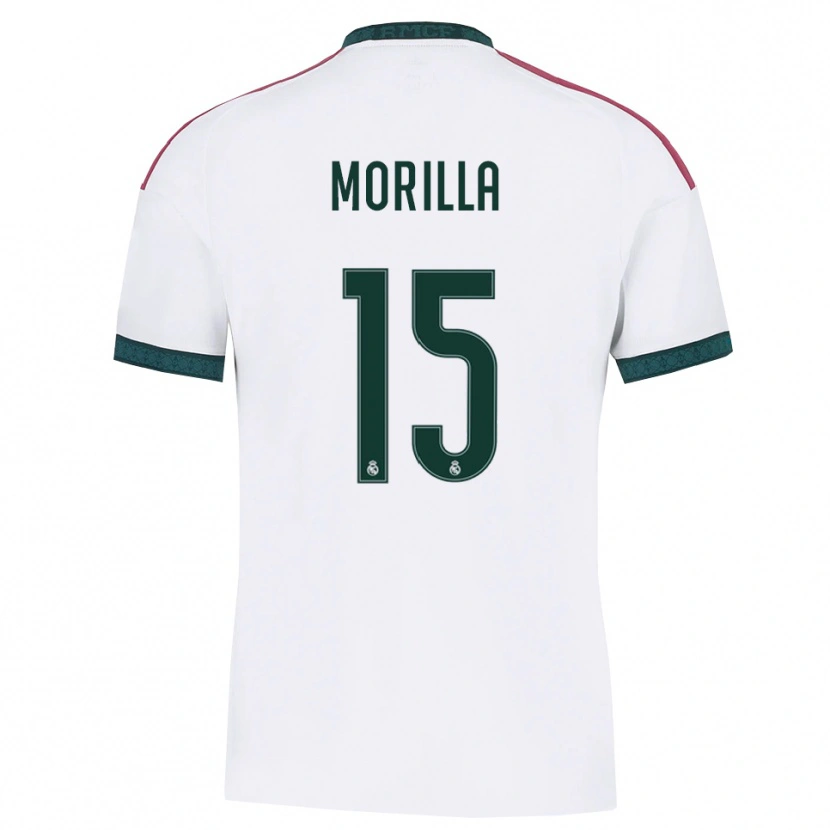 Danxen Dames Jairo Morilla #15 Donkergroen Wit Rood Thuisshirt Thuistenue 2026/27 T-Shirt België