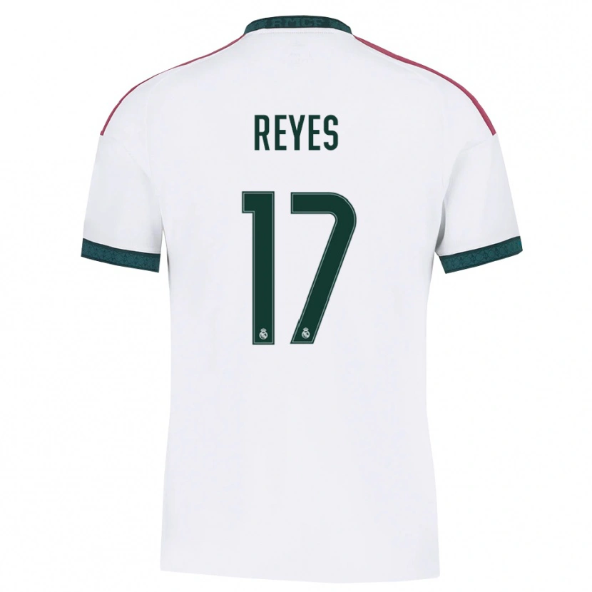 Danxen Dames José Reyes #17 Donkergroen Wit Rood Thuisshirt Thuistenue 2026/27 T-Shirt België