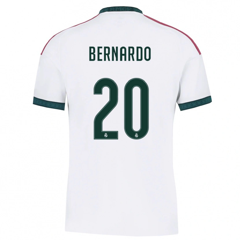 Danxen Dames Bernardo Silva #20 Donkergroen Wit Rood Thuisshirt Thuistenue 2026/27 T-Shirt België