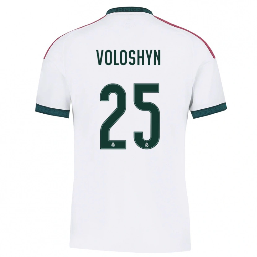 Danxen Dames Ilya Voloshyn #25 Donkergroen Wit Rood Thuisshirt Thuistenue 2026/27 T-Shirt België