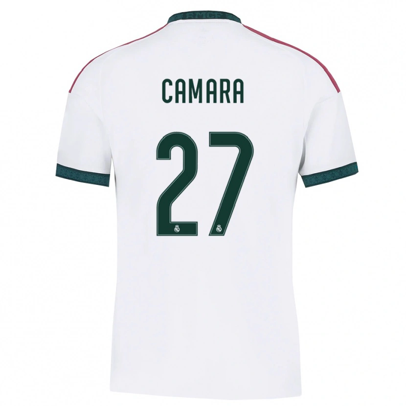 Danxen Dames Kalifa Camara #27 Donkergroen Wit Rood Thuisshirt Thuistenue 2026/27 T-Shirt België