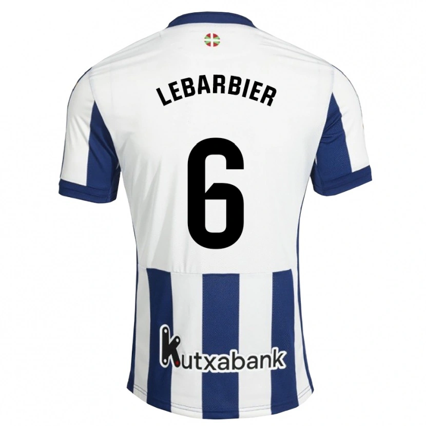 Danxen Dames Alex Lebarbier #6 Marineblauw Wit Goudenrood Thuisshirt Thuistenue 2026/27 T-Shirt België