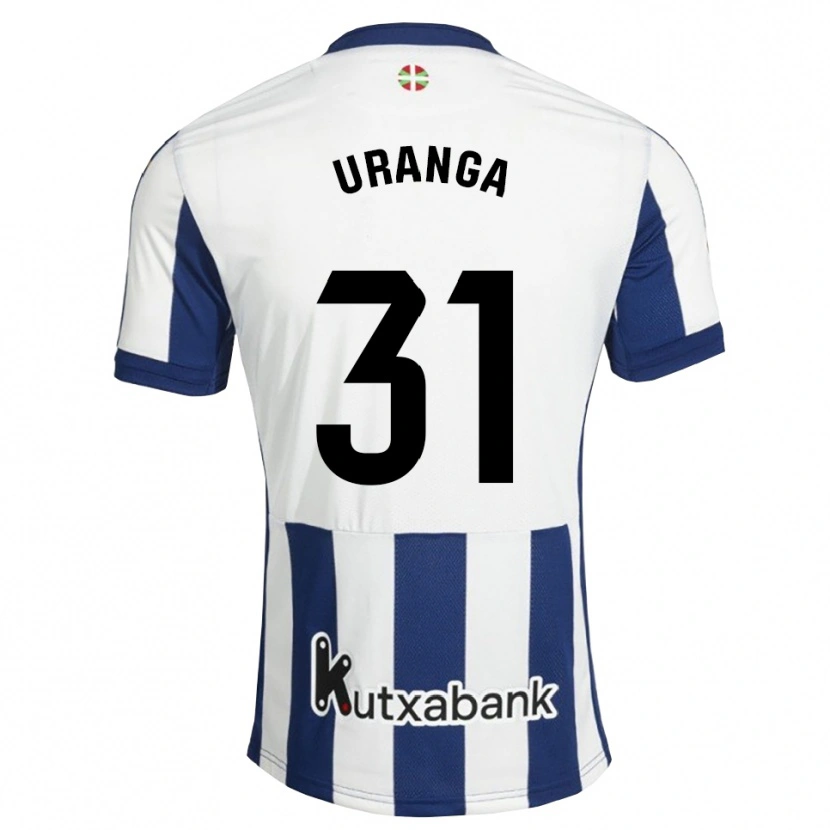 Danxen Dames Haizea Uranga Agirre #31 Marineblauw Wit Goudenrood Thuisshirt Thuistenue 2026/27 T-Shirt België