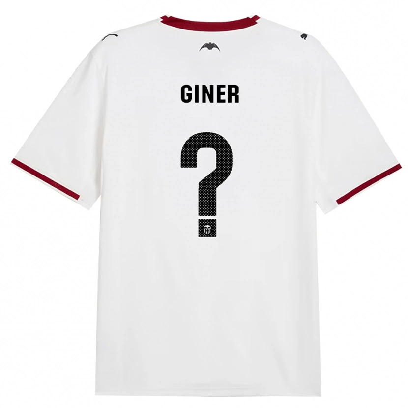 Danxen Dames Hugo Giner #0 Zwart Wit Rood Geel Thuisshirt Thuistenue 2026/27 T-Shirt België