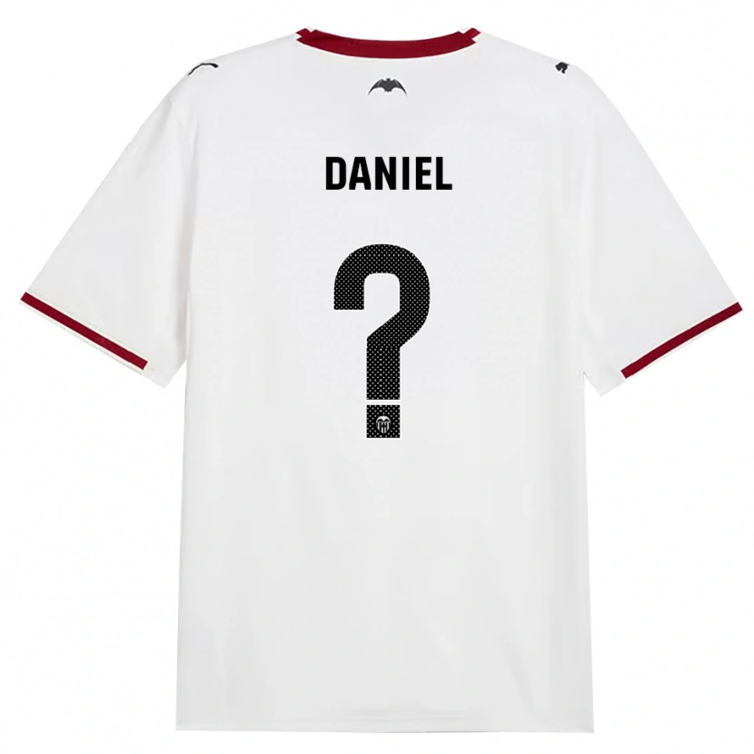 Danxen Dames Daniel Jiménez #0 Zwart Wit Rood Geel Thuisshirt Thuistenue 2026/27 T-Shirt België