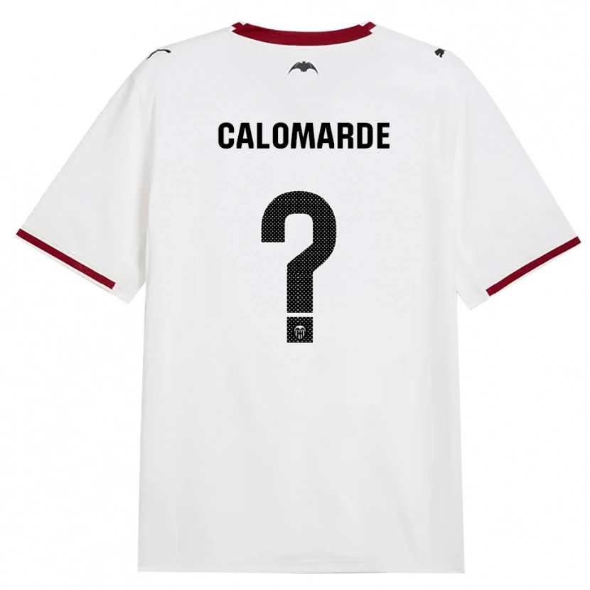 Danxen Dames Jorge Calomarde #0 Zwart Wit Rood Geel Thuisshirt Thuistenue 2026/27 T-Shirt België