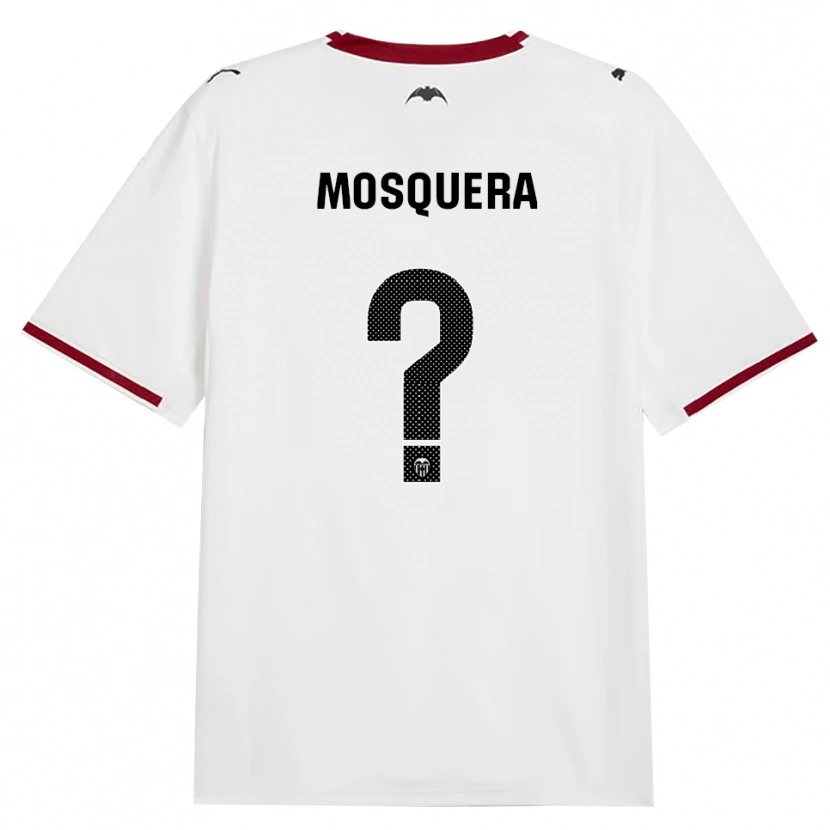 Danxen Dames Yulian Mosquera #0 Zwart Wit Rood Geel Thuisshirt Thuistenue 2026/27 T-Shirt België