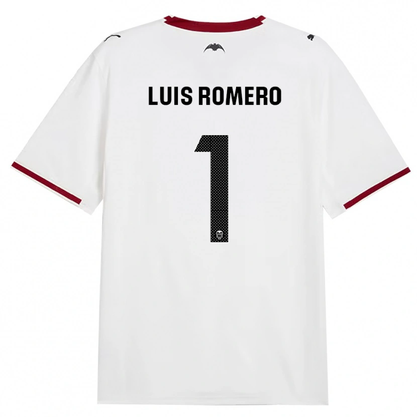 Danxen Dames Luis Romero #1 Zwart Wit Rood Geel Thuisshirt Thuistenue 2026/27 T-Shirt België
