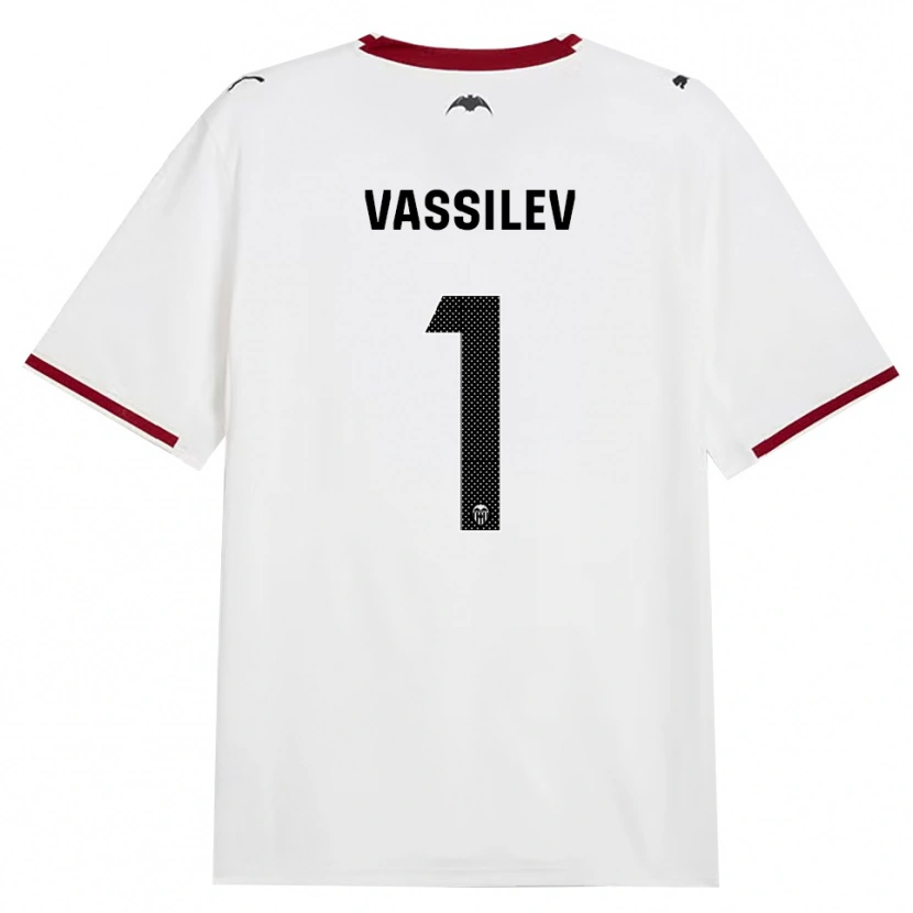Danxen Dames David Vassilev #1 Zwart Wit Rood Geel Thuisshirt Thuistenue 2026/27 T-Shirt België