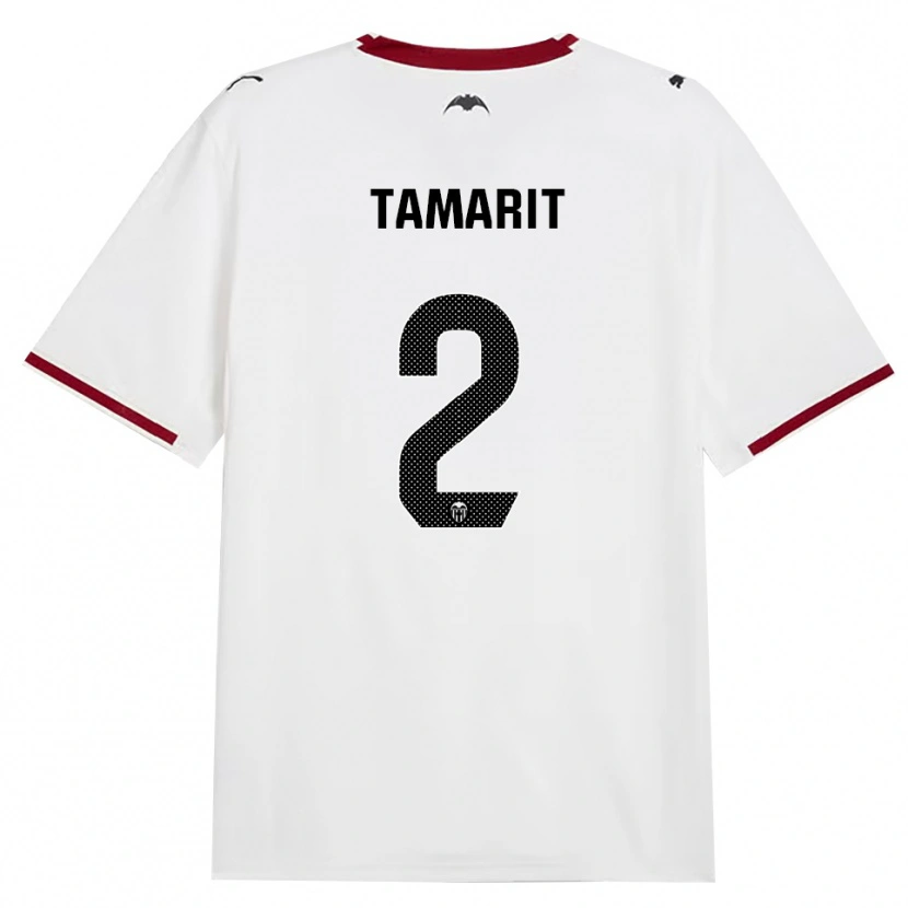 Danxen Dames Sara Tamarit #2 Zwart Wit Rood Geel Thuisshirt Thuistenue 2026/27 T-Shirt België