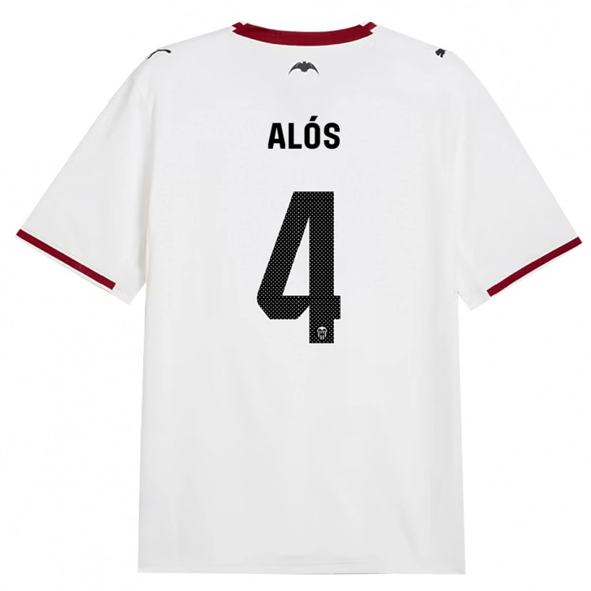 Danxen Dames Carlos Alós #4 Zwart Wit Rood Geel Thuisshirt Thuistenue 2026/27 T-Shirt België