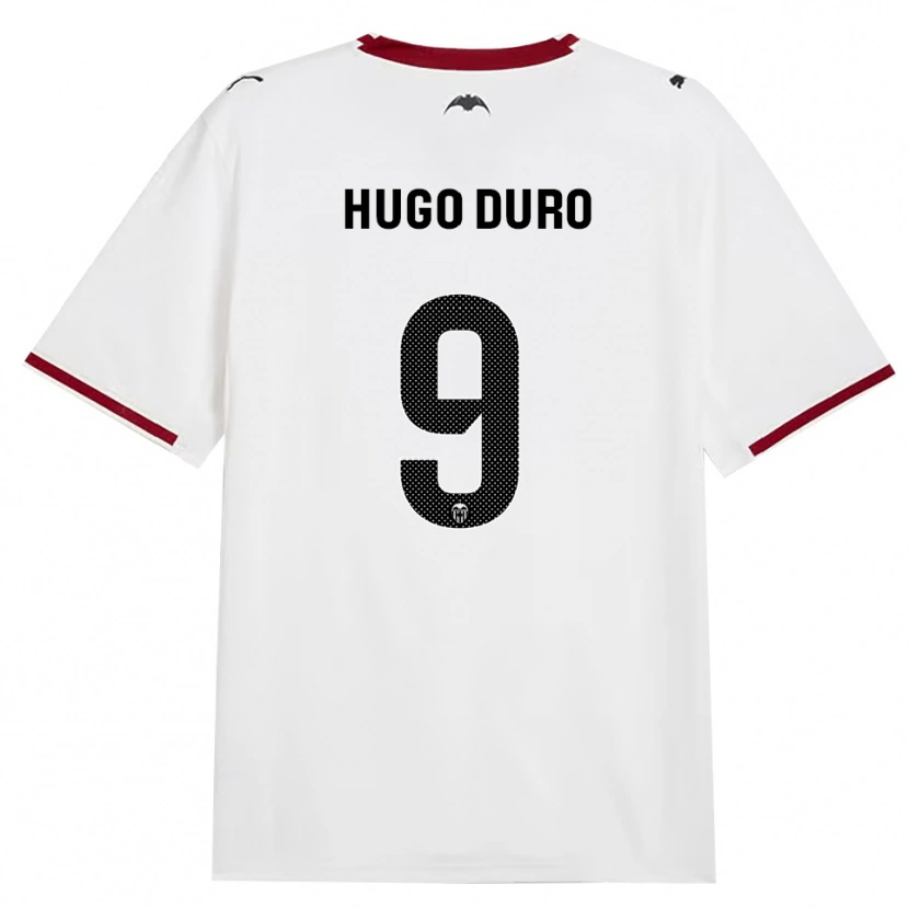 Danxen Dames Hugo Duro #9 Zwart Wit Rood Geel Thuisshirt Thuistenue 2026/27 T-Shirt België