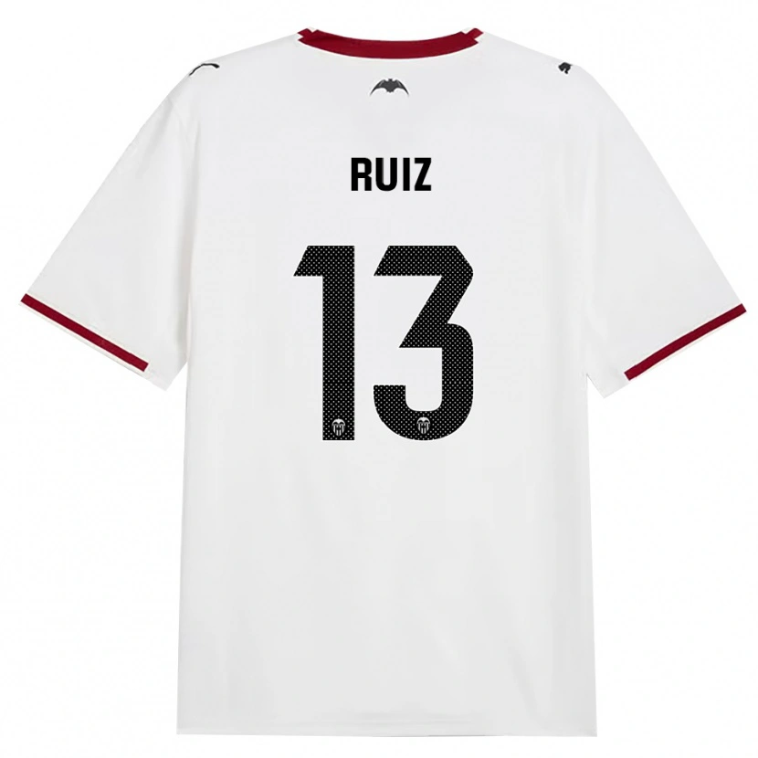 Danxen Dames Nil Ruiz #13 Zwart Wit Rood Geel Thuisshirt Thuistenue 2026/27 T-Shirt België
