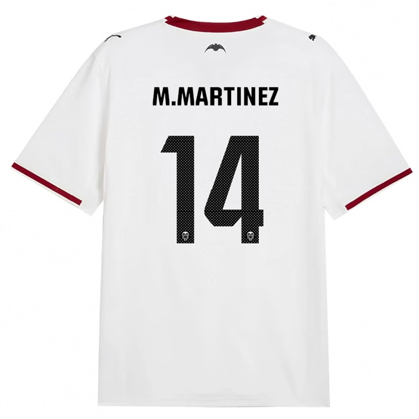 Danxen Dames Marc Martinez #14 Zwart Wit Rood Geel Thuisshirt Thuistenue 2026/27 T-Shirt België