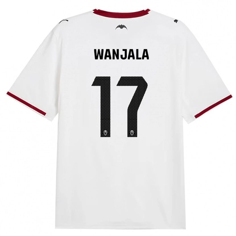 Danxen Dames Amos Wanjala #17 Zwart Wit Rood Geel Thuisshirt Thuistenue 2026/27 T-Shirt België