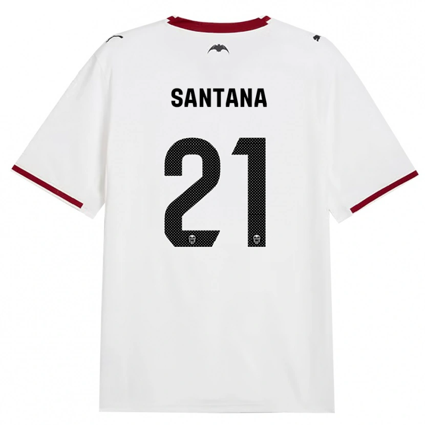 Danxen Dames Ismael Santana #21 Zwart Wit Rood Geel Thuisshirt Thuistenue 2026/27 T-Shirt België