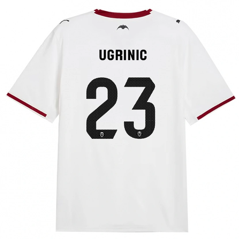 Danxen Dames Filip Ugrinic #23 Zwart Wit Rood Geel Thuisshirt Thuistenue 2026/27 T-Shirt België