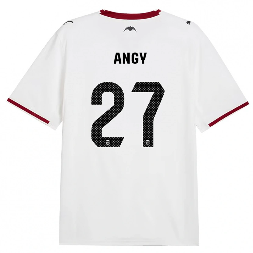 Danxen Dames Angy #27 Zwart Wit Rood Geel Thuisshirt Thuistenue 2026/27 T-Shirt België