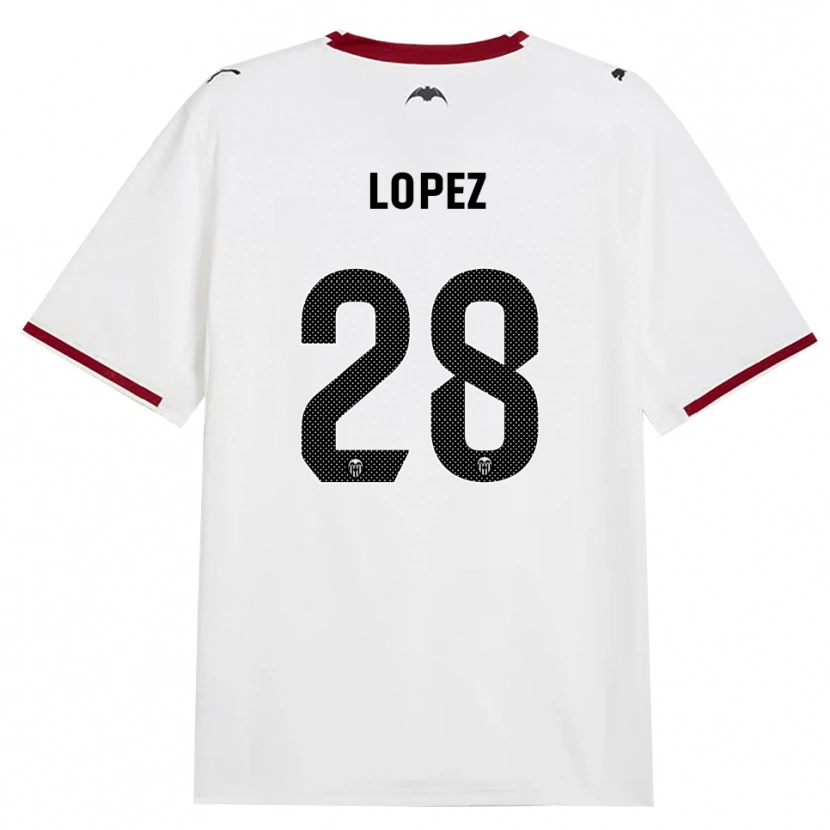 Danxen Dames Saray Lopez #28 Zwart Wit Rood Geel Thuisshirt Thuistenue 2026/27 T-Shirt België