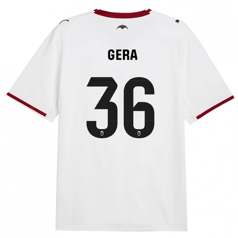 Danxen Dames Alin Gera #36 Zwart Wit Rood Geel Thuisshirt Thuistenue 2026/27 T-Shirt België