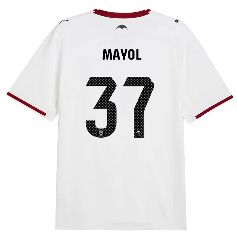 Danxen Dames Aaron Mayol #37 Zwart Wit Rood Geel Thuisshirt Thuistenue 2026/27 T-Shirt België