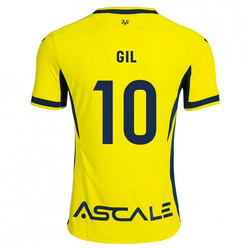 Danxen Dames Markel Gil #10 Geel Zwart Rood Thuisshirt Thuistenue 2026/27 T-Shirt België