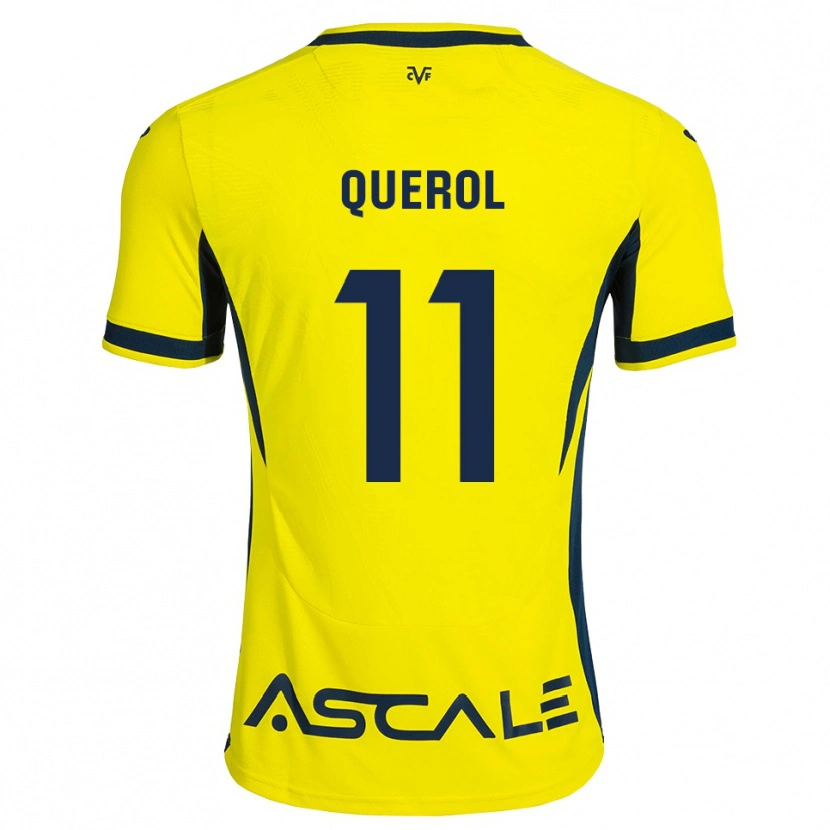 Danxen Dames Marta Querol #11 Geel Zwart Rood Thuisshirt Thuistenue 2026/27 T-Shirt België