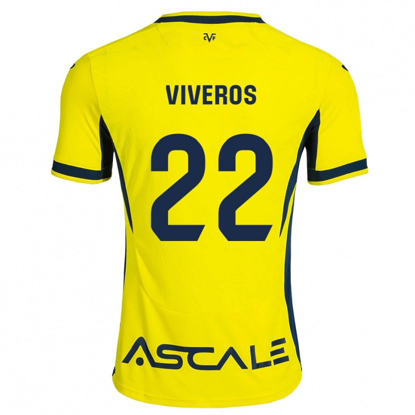 Danxen Dames Facundo Viveros #22 Geel Zwart Rood Thuisshirt Thuistenue 2026/27 T-Shirt België