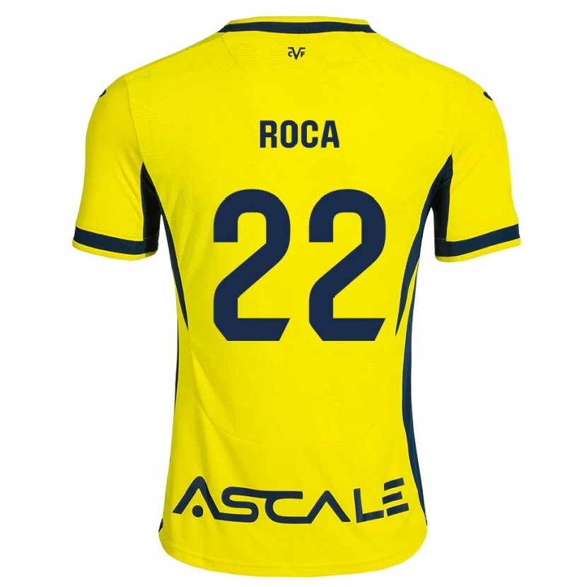 Danxen Dames Mauro Roca #22 Geel Zwart Rood Thuisshirt Thuistenue 2026/27 T-Shirt België