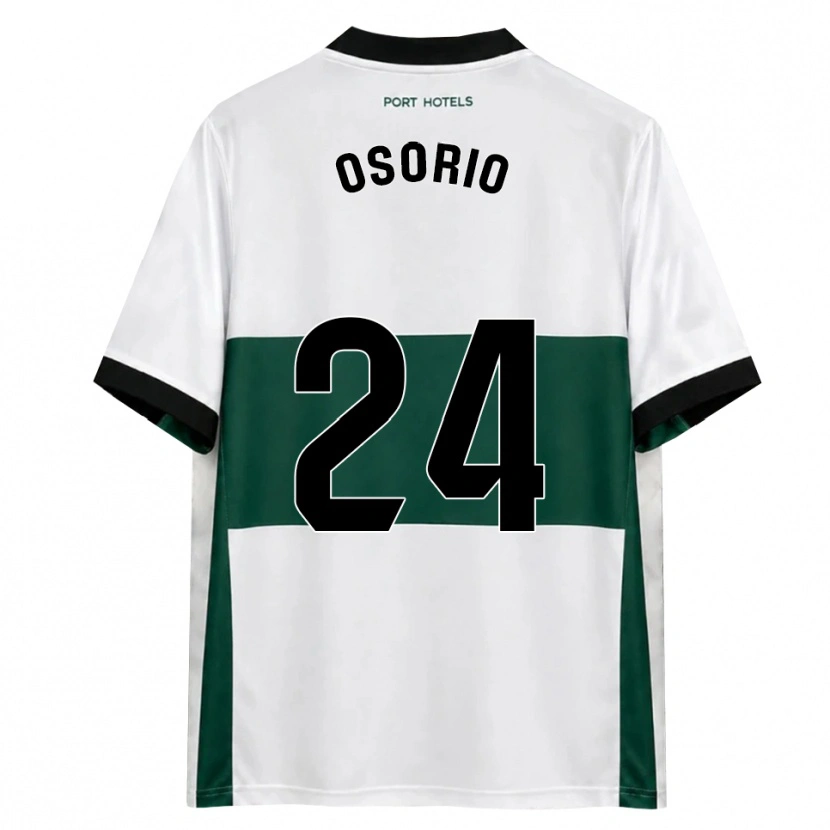 Danxen Dames Abiel Osorio #24 Groen Wit Rood Thuisshirt Thuistenue 2026/27 T-Shirt België