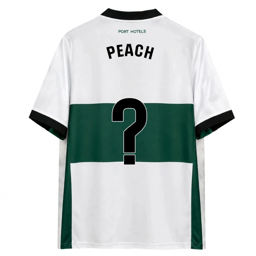 Danxen Dames Riley Peach #0 Groen Wit Rood Thuisshirt Thuistenue 2026/27 T-Shirt België