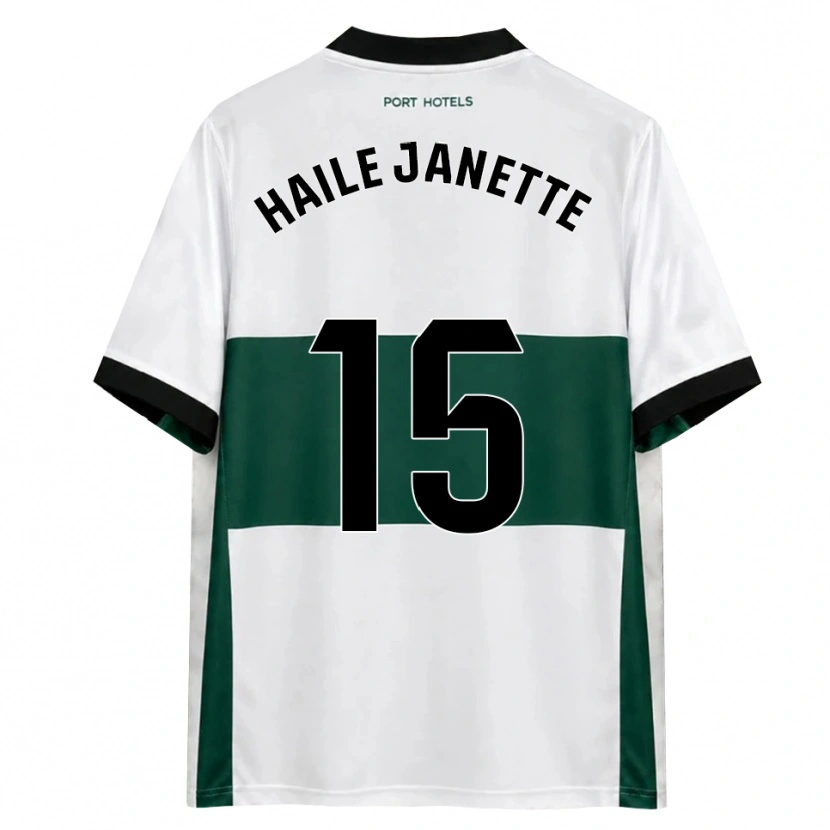 Danxen Dames Haile Janette Pereira Richards #15 Groen Wit Rood Thuisshirt Thuistenue 2026/27 T-Shirt België