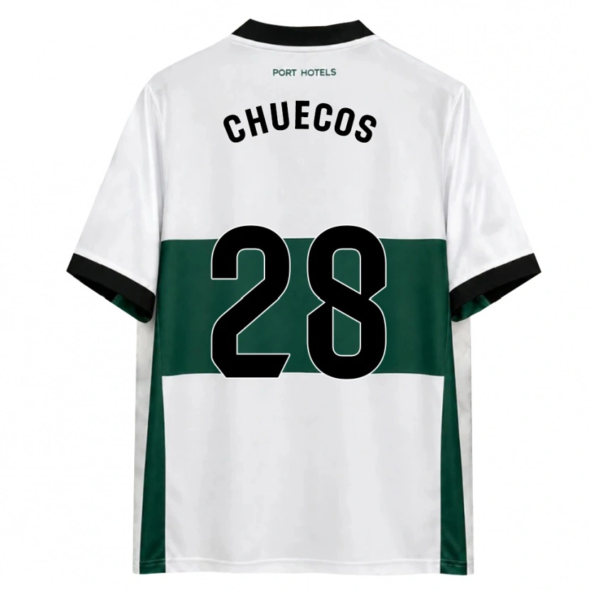 Danxen Dames Dani Chuecos #28 Groen Wit Rood Thuisshirt Thuistenue 2026/27 T-Shirt België