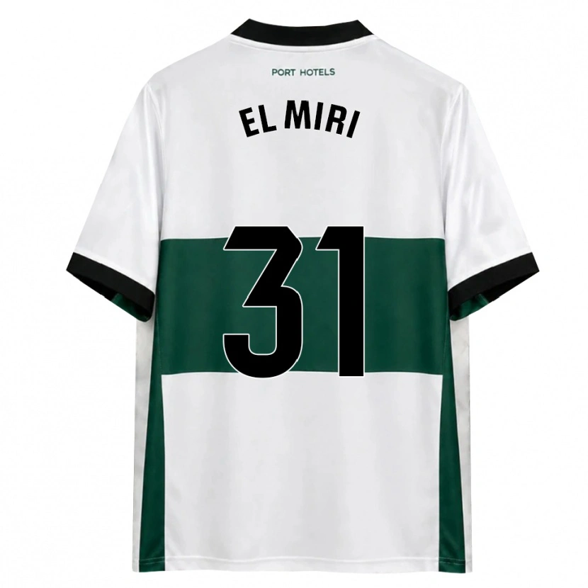 Danxen Dames Walid El Miri #31 Groen Wit Rood Thuisshirt Thuistenue 2026/27 T-Shirt België
