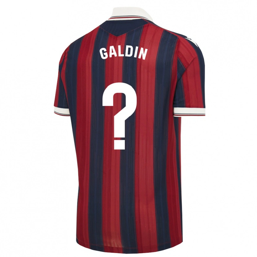 Danxen Dames Igor Galdin #0 Middernachtblauw Rood Thuisshirt Thuistenue 2026/27 T-Shirt België