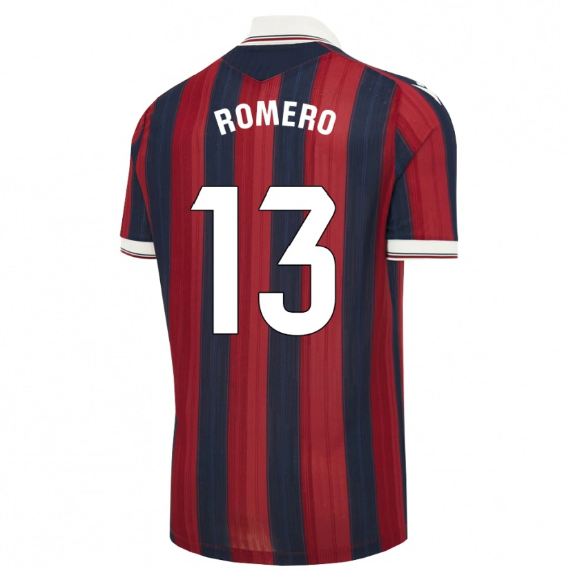Danxen Dames Cayetano Romero #13 Middernachtblauw Rood Thuisshirt Thuistenue 2026/27 T-Shirt België