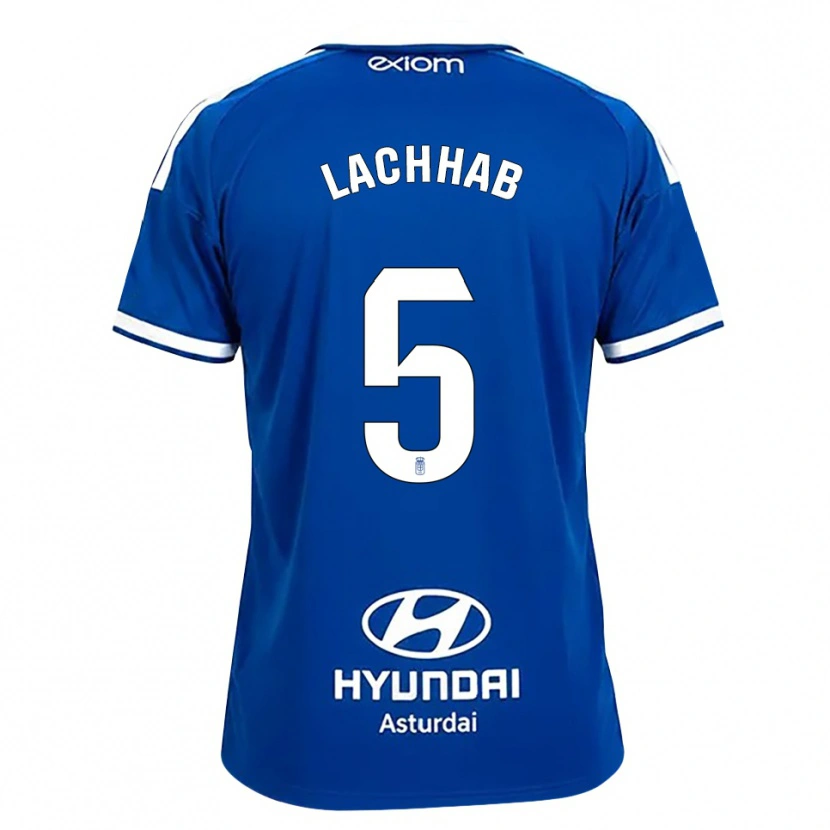 Danxen Dames Youness Lachhab #5 Mediumblauw Wit Thuisshirt Thuistenue 2026/27 T-Shirt België