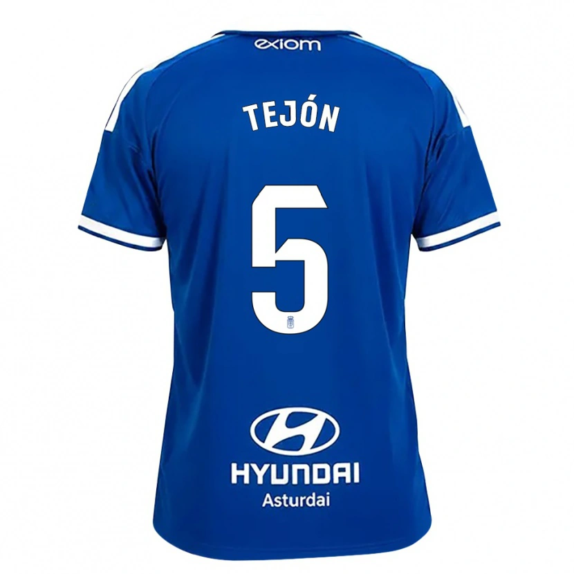 Danxen Dames Diego Tejón #5 Mediumblauw Wit Thuisshirt Thuistenue 2026/27 T-Shirt België