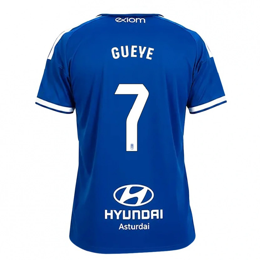 Danxen Dames Lamine Gueye #7 Mediumblauw Wit Thuisshirt Thuistenue 2026/27 T-Shirt België