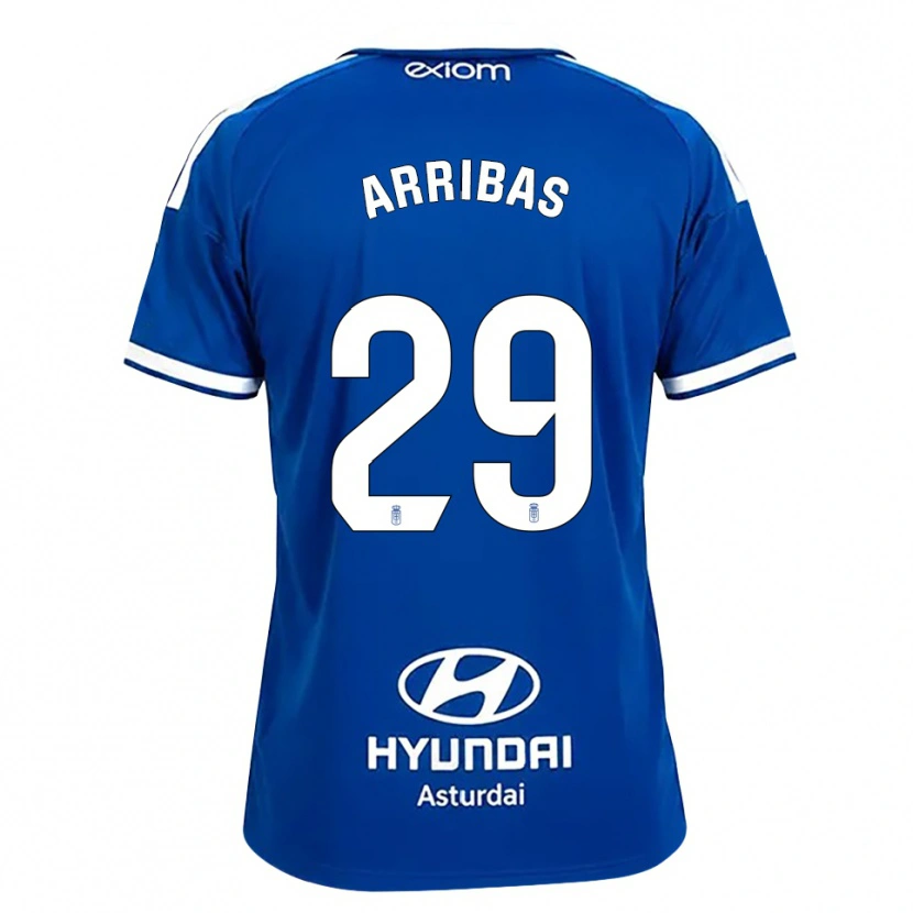 Danxen Dames Arturo Arribas #29 Mediumblauw Wit Thuisshirt Thuistenue 2026/27 T-Shirt België