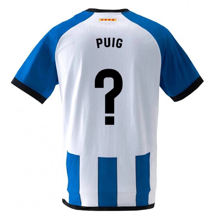 Danxen Dames Pol Puig #0 Koninklijk Blauw Wit Thuisshirt Thuistenue 2026/27 T-Shirt België