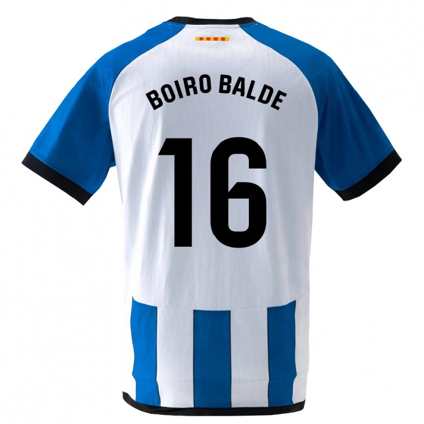 Danxen Dames Issa Boiro Balde #16 Koninklijk Blauw Wit Thuisshirt Thuistenue 2026/27 T-Shirt België