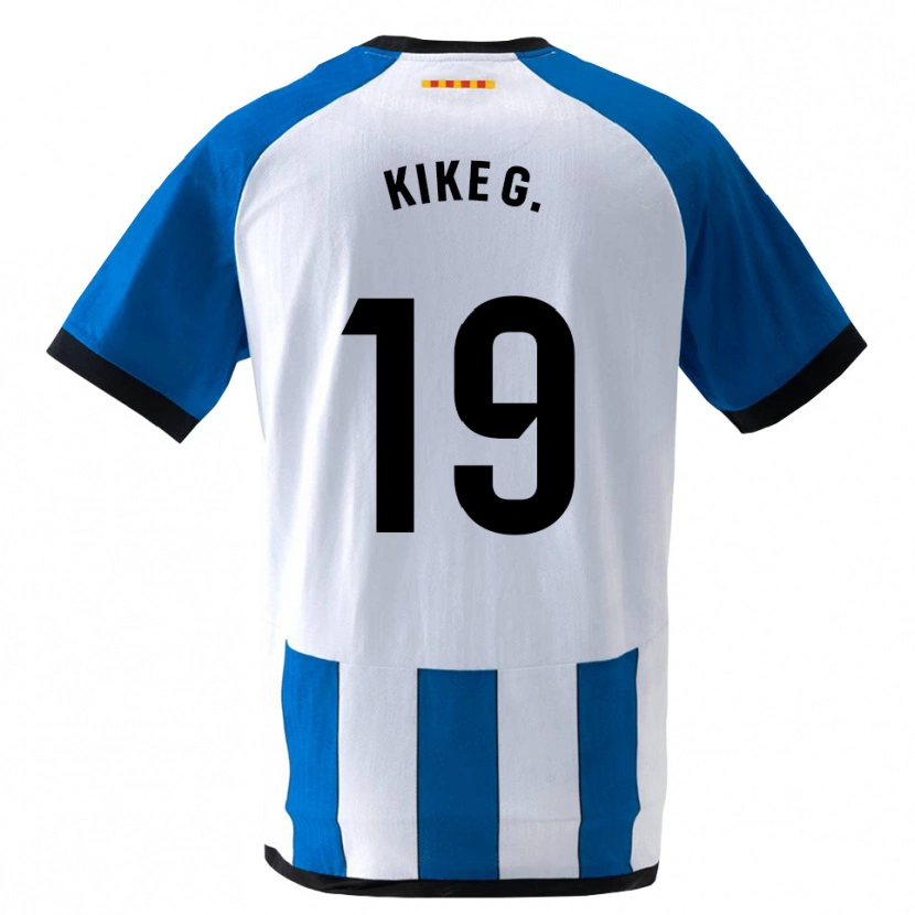 Danxen Dames Kike García #19 Koninklijk Blauw Wit Thuisshirt Thuistenue 2026/27 T-Shirt België