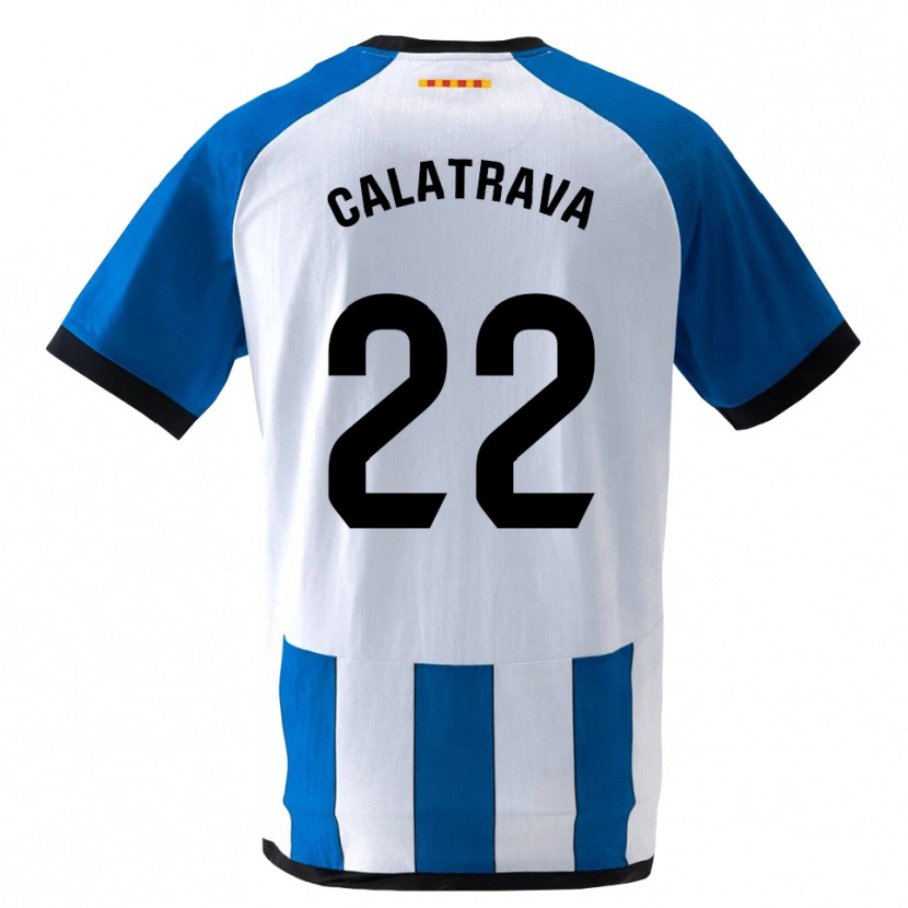 Danxen Dames Álex Calatrava #22 Koninklijk Blauw Wit Thuisshirt Thuistenue 2026/27 T-Shirt België