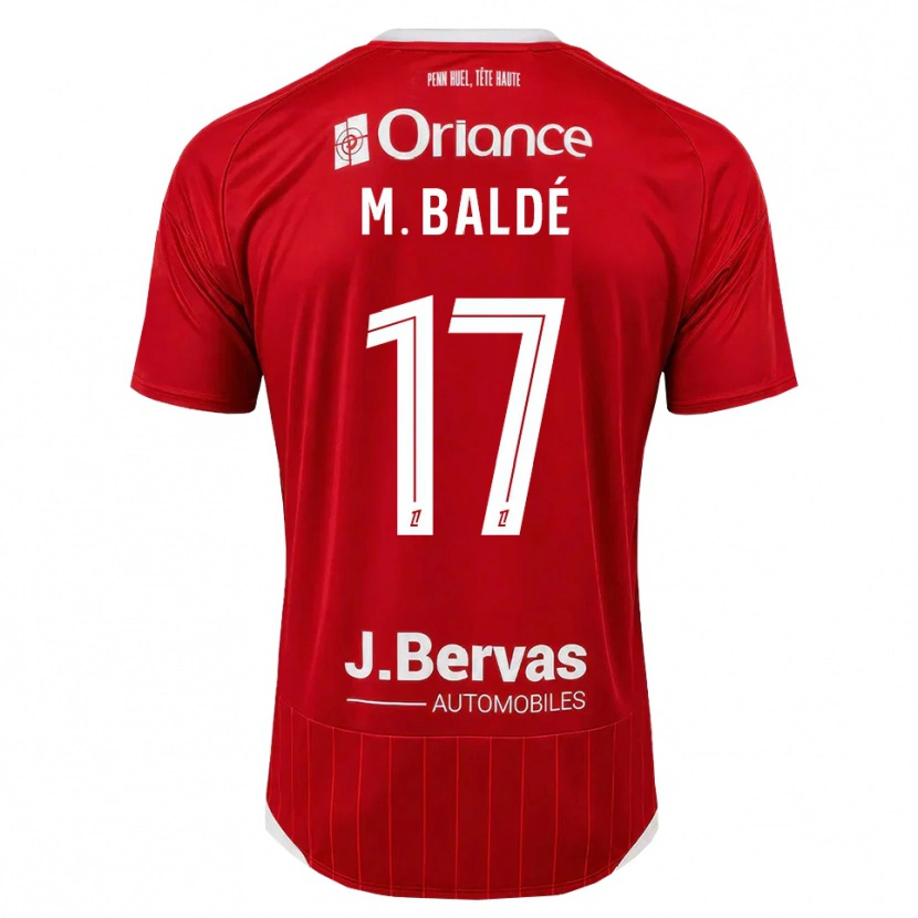 Danxen Dames Mama Baldé #17 Wit Rood Thuisshirt Thuistenue 2026/27 T-Shirt België